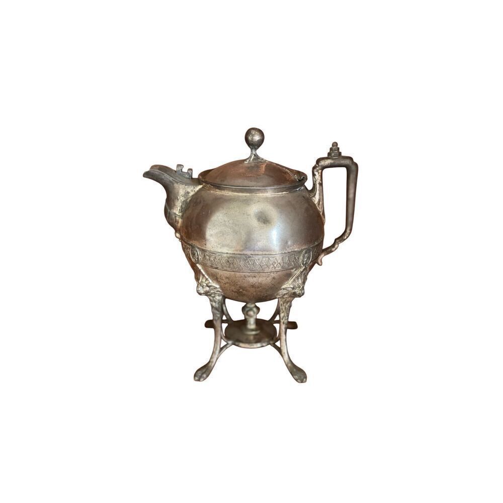 Antique Reed And Barton Aesthetic Era Silver Plate Teapot model 938